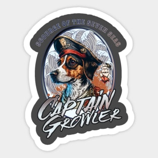 Captain Growler Sticker